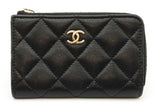 Chanel Quilted Caviar Zip Coin Wallet Eb1125wcrde