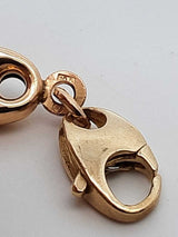 10k Yellow Gold Puffed Mariner Chain Bracelet 10.1 Grams 9 Inch Fw0226pzxdu