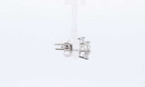 Lab Grown Diamond 3.07ctw Stud Earrings In 14k White Gold 1.69g Eb1121pwxzsa