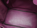 Hermes Birkin 30 Cyclamen Purple Epsom Palladium Hardware Handbag Do0323lwecrde