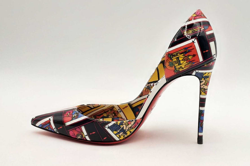 Christian Louboutin Patent Tarot Iriza Heels Size 36 Eb1224orxsa