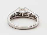 0.43 Cttw Natural Diamonds 14k White Gold Ring Size 5 Do0126osxde