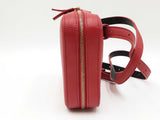 Ysl Saint Laurent Red Leather Vicky Belt Bag Sd0326orzdu