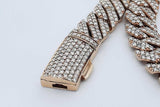 71.65ctw Diamond Cuban Chain Link Necklace 10k Yellow Gold 138.9g Eb1225loxxzdu