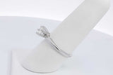 0.48cttw Diamond 14k White Gold Ring 2.5 Grams Size 7.5 Eb0526pwrdu