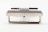 Hermes H Quizz Black Lacquered Enamel Buckle Sd0126wrzdu