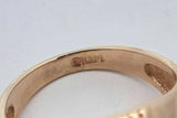 14k Two Tone Gold Horseshoe Featuring Horse Head Ring 5.6g Size 7.5 Eb0326woxsa
