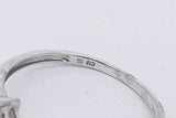 0.75ctw Center Marquis Diamond Ring 14k White Gold 2.3 Grams Size 7 Eb0625cxzsa