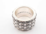 Chrome Hearts Pete Punk Triple Stack Ring In Silver 32.5g Size 10.5 Fw0426rxzdu