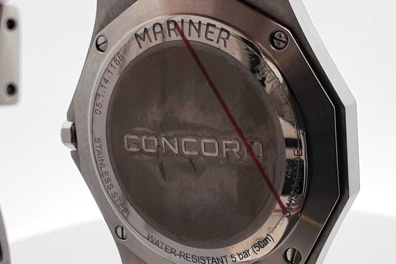 Concord Mariner Quartz 40mm Stainless Steel Watch Eb1124oxzsa