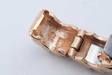 Pandora 14k Yellow Gold Ribbed Clip Charm 2.1 Grams Eb0526lorde