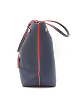 Louis Vuitton Lockme Go Tote In Marine Blue Leather Fw0525rzxdu