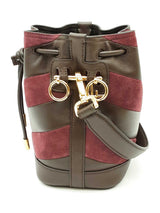 Fendi Mon Tresor Bi-color Leather & Suede Inlays Minibag Sd1025pzxde