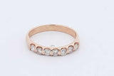 0.35cttw Diamond Ring In 14k Yellow Gold 2.5 Grams Size 5.5 Eb0426lwrdu