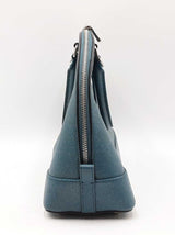 Coach Sierra Satchel In Glitter Teal Crossgrain Leather Fw0925rxdu