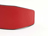 Christian Louboutin Rui Cl-logo Belt Red Size 45 Aa0826lzxsa