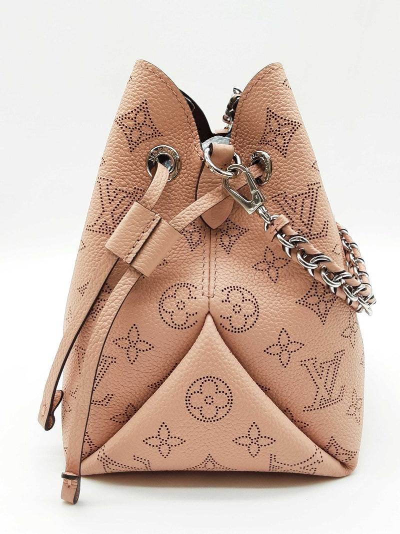 Louis Vuitton Bella Mahina Magnolia Pink Leather Bucket Bag Do0425lsxzde