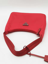 Prada Tessuto Red Nylon Re-edition Shoulder Bag Eb0826wordu