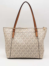 Michael Kors Ciara Vanilla Large Tote White Aa0926wrsa