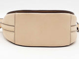 Tory Burch Pebbled Leather Saddle Beige Aa0926ezsa