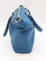 Coach Teal Leather Prairie Tote Bag Eb0426rxde