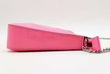 Christian Louboutin Loubila Pink Embossed Leather Clutch Bag Sd0726lzxde