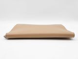 Fendi Essentials & Document Pouch In Dark Honey Vitello King Leather Fw00626crdu