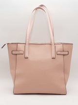 Michael Kors Carmen Large Top Zip Tote Pink Handbag Aa0326wzsa