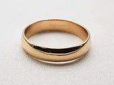 10k Yellow Gold 6.6g Band Ring Size 15 Do1224oixde