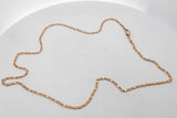 14k Yellow Gold Link Chain Necklace 7.3 Grams 20 Inch Eb0826pirsa