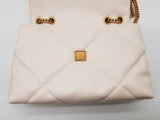 Tory Burch Kira Diamond Quilt Warm White Leather Shoulder Bag Do1225pxzde
