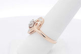 0.66cttw Diamond Ring In 14k Yellow Gold 4.4 Grams Size 7.75 Eb0426wxzsa