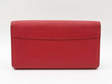 Louis Vuitton Capucines Wallet In Red Taurillon Leather Fw1225lrxdu