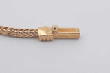1.05cttw Diamond Necklace 18k Yellow Gold & Platinum Setting 15.4g Eb0126llxzsa