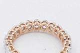 2.64cttw Lab Grown Diamond Eternity Band 14k Yellow Gold 2.4g Size 7 Eb0826erxsa