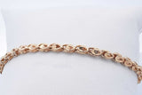 14k Yellow Gold Turkish Link Bracelet 6.2 Grams 7.5 Inch Eb0426orxde