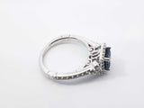 Enchanted Disney Cinderella's Engagement Ring In 14k White Gold 3.5 Grams Size 4 Fw0626oezdu