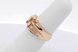 14k Yellow Gold Nugget Ring 8.1 Grams Size 5.75 Eb0926prxsa
