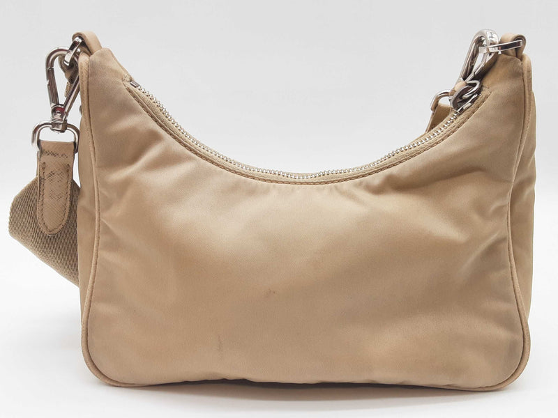 Prada Re-edition 2005 Beige Re-nylon Crossbody Bag Do0925pxzde