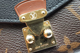 Louis Vuitton Monogram Canvas & Black Leather Pallas Wallet Eb0726oxzdu