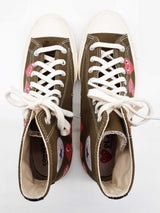 Converse X Comme Des Garcons Chuck Multi Hearts Green Shoes Us 9 M Do0825wrde