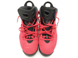 Nike Air Jordan 6 Retro Toro Bravo Red Suede Sneakers Size 10 Us Sd0626rzdu