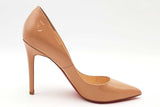 Christian Louboutin Nude Patent Leather Pumps Size 37 Eb0626lorsa