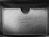 Balmain B-buzz Tote Bag In Canvas & Leather Fw0925pzxdu