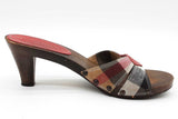 Burberry House Check Wood Mules Size 37 Eb0726lxzde