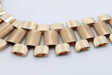 10k Yellow Gold Watch Style Link Bracelet 16.6 Grams 9 Inch Eb0426corsa