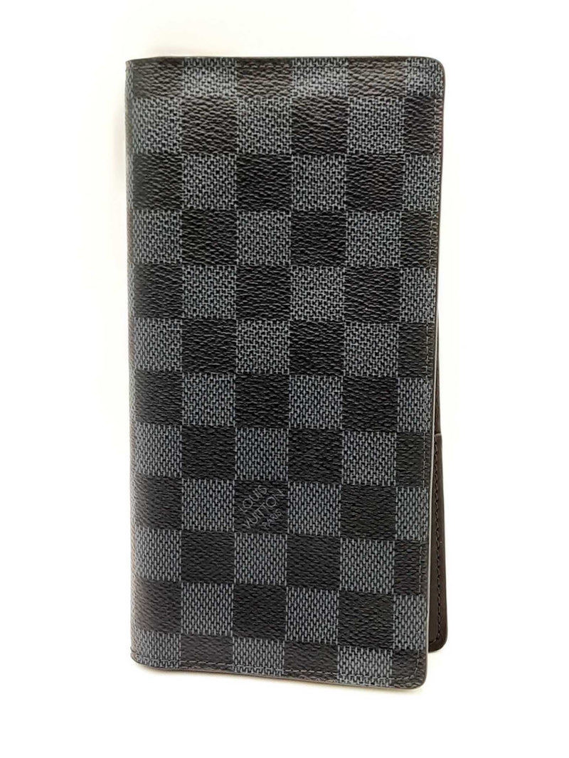 Louis Vuitton Damier Graphite Long Wallet Eb0724lxzdu