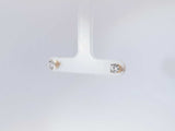 0.74 Cttw Lab Grown Diamond 14k Yellow Gold Stud Earrings .6 Grams Aa0725lcxsa