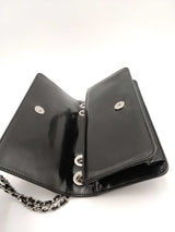 Chanel Coco Ming Black Patent Leather Flap Shoulder Bag Eb1026rxzsa