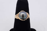 Tahitian Pearl Ring In 14k Yellow Gold Grams Size 7 Eb0726wcrsa
